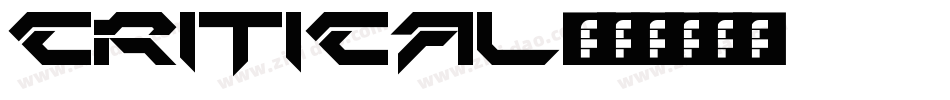 Critical字体转换