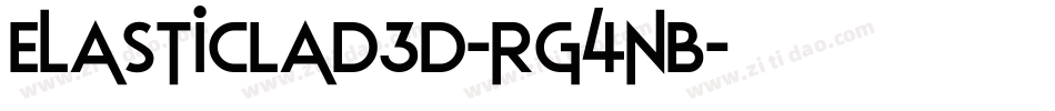 ElasticLad3D-rg4nB字体转换