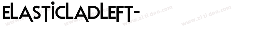 elasticladleft字体转换
