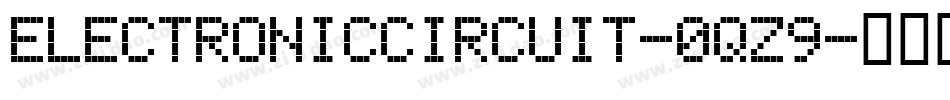 ElectronicCircuit-0qz9字体转换