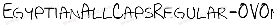 EgyptianAllCapsRegular-OVOnP字体转换