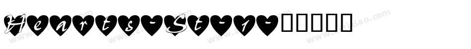 Hearts-St-1字体转换