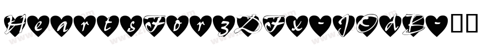 HeartsFor3DFx-JOdB字体转换