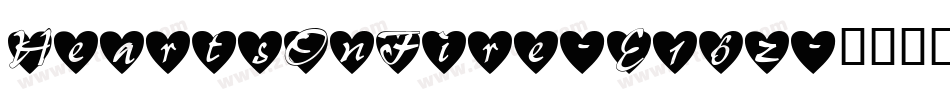 HeartsOnFire-E16z字体转换