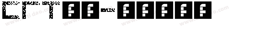 crt字库字体转换