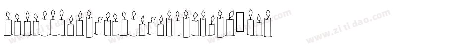 DhfHappyBirthdayRyanItalic-pjmR字体转换
