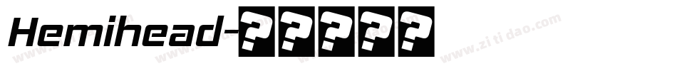 Hemihead字体转换
