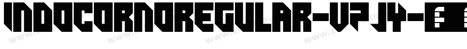 IndocornoRegular-v7jy字体转换