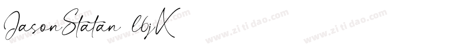 JasonStatan-l6jX字体转换