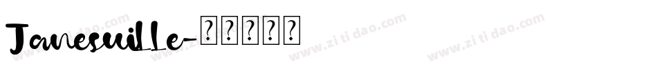Janesuille字体转换