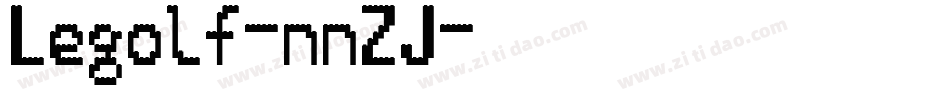 Legolf-nnZJ字体转换