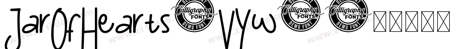 JarOfHearts-VYw6字体转换