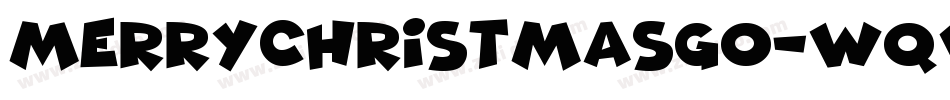 MerryChristmasGo-wqvz字体转换