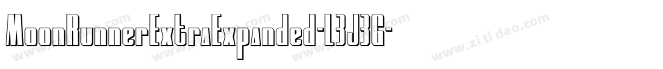 MoonRunnerExtraExpanded-L3J3G字体转换