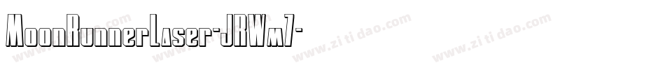 MoonRunnerLaser-JRWm7字体转换