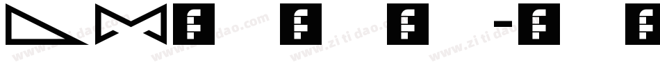 DM单字体字体转换