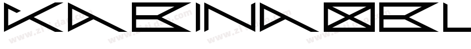 KabinaOblique-D8Dm字体转换