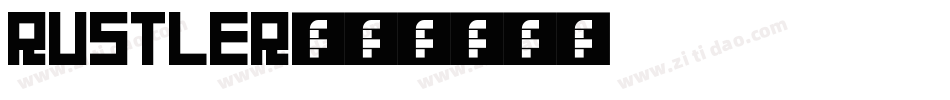 Rustler字体转换