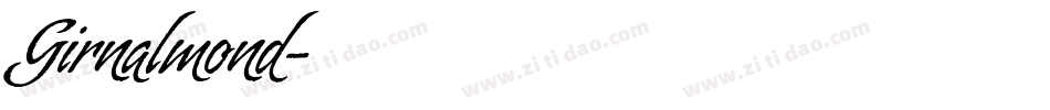 Girnalmond字体转换