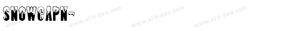 Snowcapn字体转换