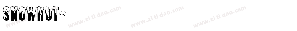 Snowhut字体转换