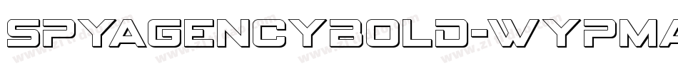 SpyAgencyBold-WypMA字体转换
