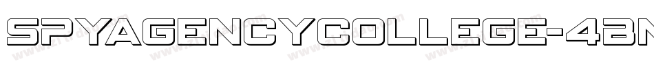 SpyAgencyCollege-4BnrK字体转换