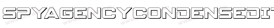 SpyAgencyCondensedItalic-OVGlP字体转换 SpyAgencyCondensedItalic-OVGlP字体转换