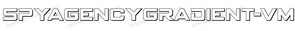 SpyAgencyGradient-vmn8A字体转换
