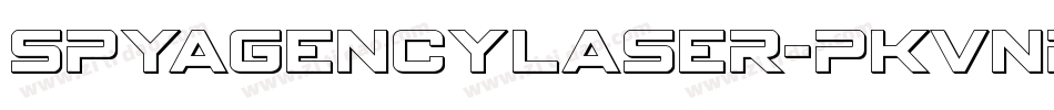 SpyAgencyLaser-PKVnr字体转换