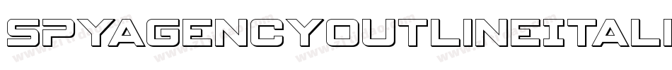 SpyAgencyOutlineItalic-owvD0字体转换 SpyAgencyOutlineItalic-owvD0字体转换