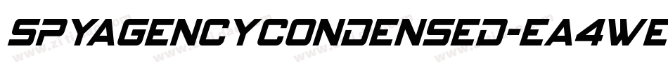 SpyAgencyCondensed-Ea4We字体转换 SpyAgencyCondensed-Ea4We字体转换