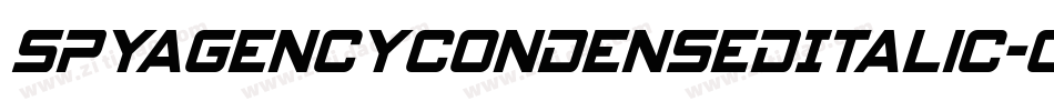 SpyAgencyCondensedItalic-OVGlP字体转换 SpyAgencyCondensedItalic-OVGlP字体转换