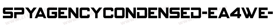 SpyAgencyCondensed-Ea4We字体转换 SpyAgencyCondensed-Ea4We字体转换