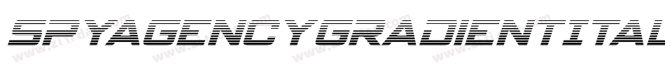 SpyAgencyGradientItalic-eZ903字体转换 SpyAgencyGradientItalic-eZ903字体转换
