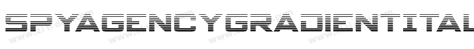 SpyAgencyGradientItalic-eZ903字体转换 SpyAgencyGradientItalic-eZ903字体转换