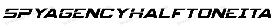 SpyAgencyHalftoneItalic-d9r4K字体转换 SpyAgencyHalftoneItalic-d9r4K字体转换