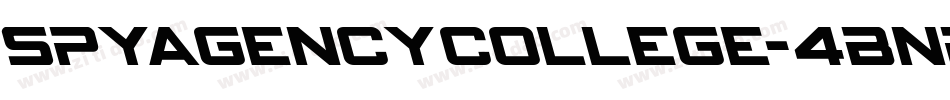 SpyAgencyCollege-4BnrK字体转换