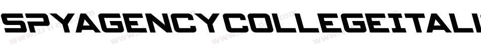 SpyAgencyCollegeItalic-0WvRz字体转换