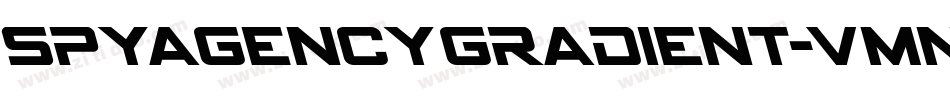 SpyAgencyGradient-vmn8A字体转换