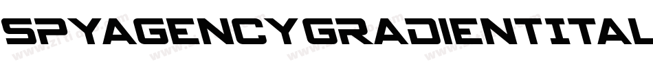 SpyAgencyGradientItalic-eZ903字体转换 SpyAgencyGradientItalic-eZ903字体转换