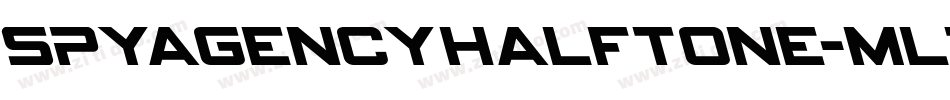 SpyAgencyHalftone-mL2xP字体转换