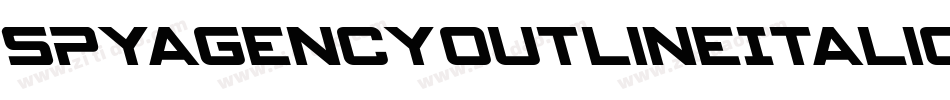 SpyAgencyOutlineItalic-owvD0字体转换 SpyAgencyOutlineItalic-owvD0字体转换