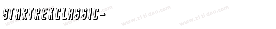 StarTrekClassic字体转换