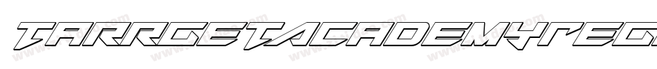 TarrgetAcademyRegular-ABEx字体转换