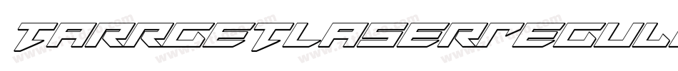 TarrgetLaserRegular-4OE9字体转换