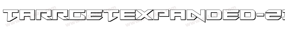 TarrgetExpanded-Z3ZJ字体转换