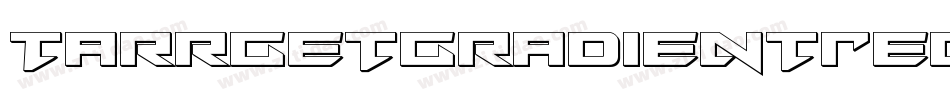 TarrgetGradientRegular-jzmj字体转换