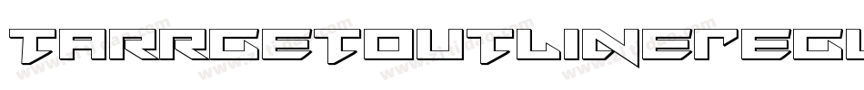 TarrgetOutlineRegular-5Zjx字体转换