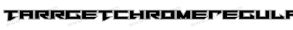 TarrgetChromeRegular-Va70字体转换